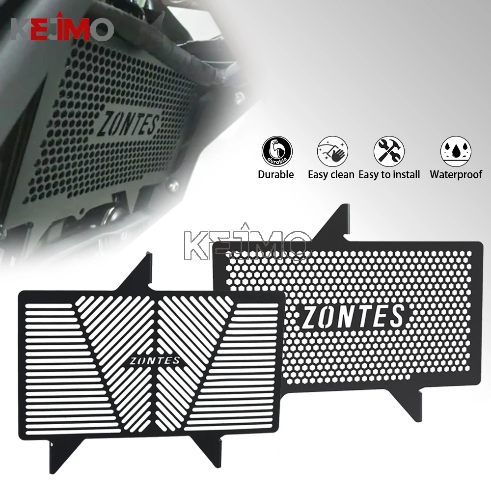 

Motorcycle Accessories Radiator Grille Guard Cover Protector For ZONTES G1-125 ZT125-G1 ZT125 ZT125-U 125-Z2 125-U1 2020-2024