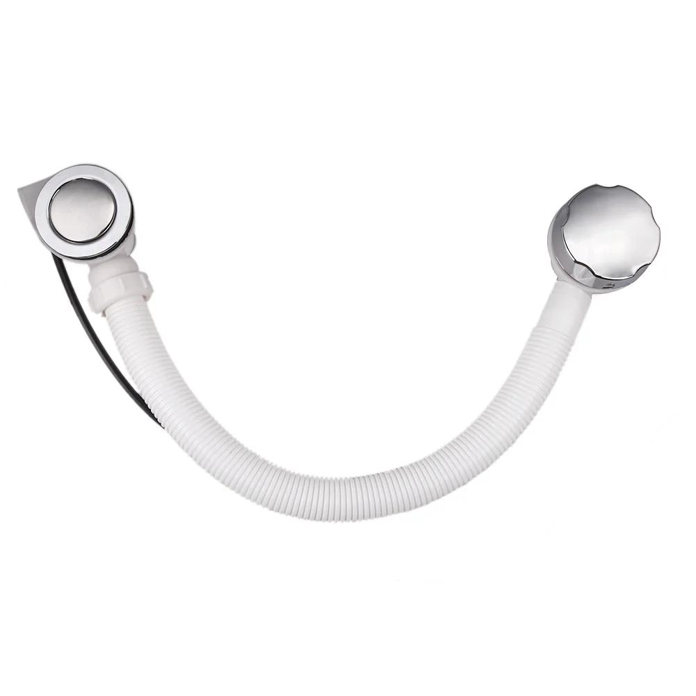 Bathtub Drain Strainer with Overflow Bathroom Kit Modern Dedicated Pop Up Bath Waste Drain Pipe for Bathtub