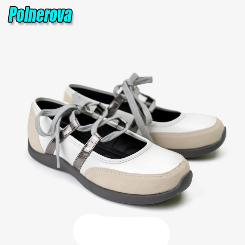 escarpins-d'ete-creux-beiges-pour-femmes-bout-carre-sangle-croisee-ballerines-couleur-mixte-cuir-chaussures-confortables-et-decontractees-nouvelle-collection