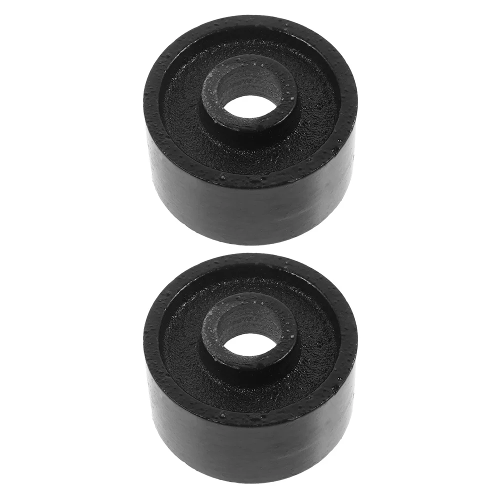 

2pcs Replacement For 2.5 Ton Horizontal Trolley Floor Jacks Durable Universal Front Wheels Bearing Trailer Hydraulic Jacks