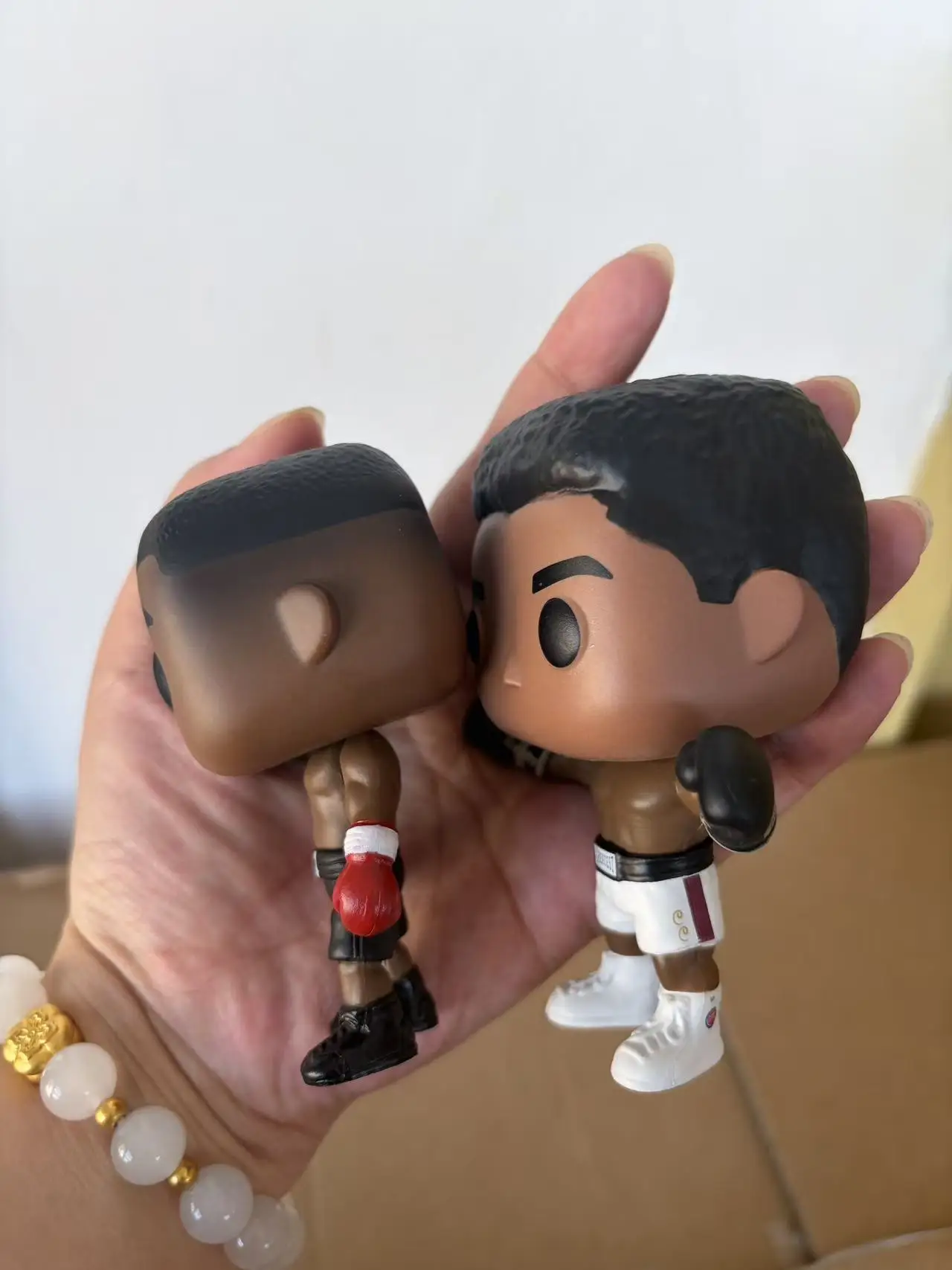 Cheap Sale The Boxing legends Ali and Tyson Vinyl Action Figures Toys 10cm