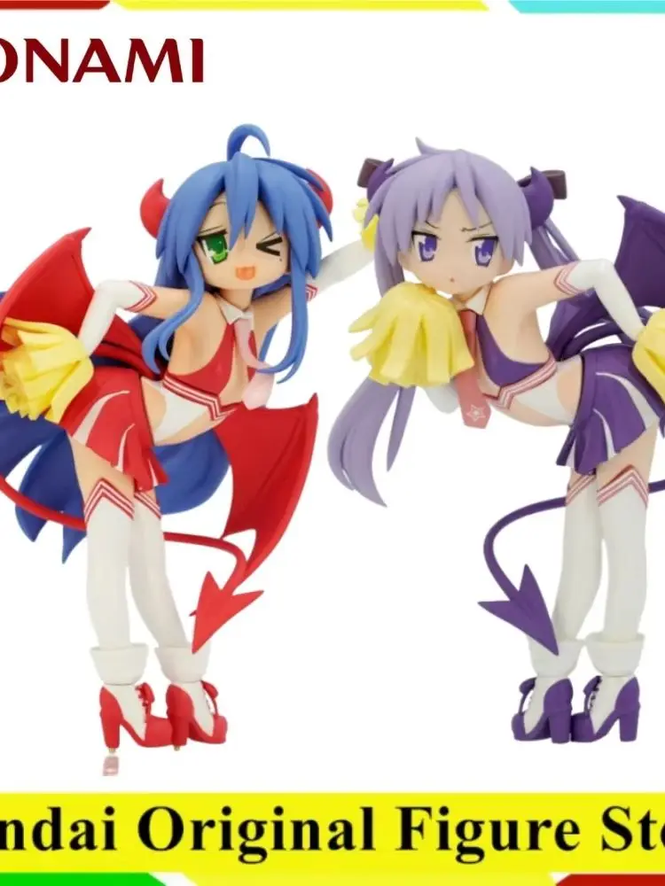 Figurki Akcji Anime Konami Lucky Star Izumi Konata & Hiiragi Kagami, Model PVC, Kolekcja Figuarts, Dekoracja — 2