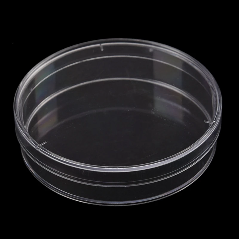 40Pcs Sterile Petri Dishes With Lids For Lab Plate Bacterial Yeast 55Mm X 15Mm