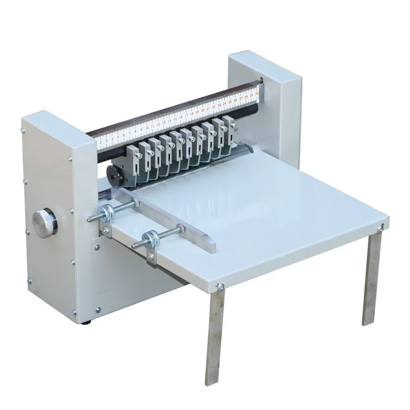 Cutting and creasing machine A4 self-adhesive dotted line speed control machine