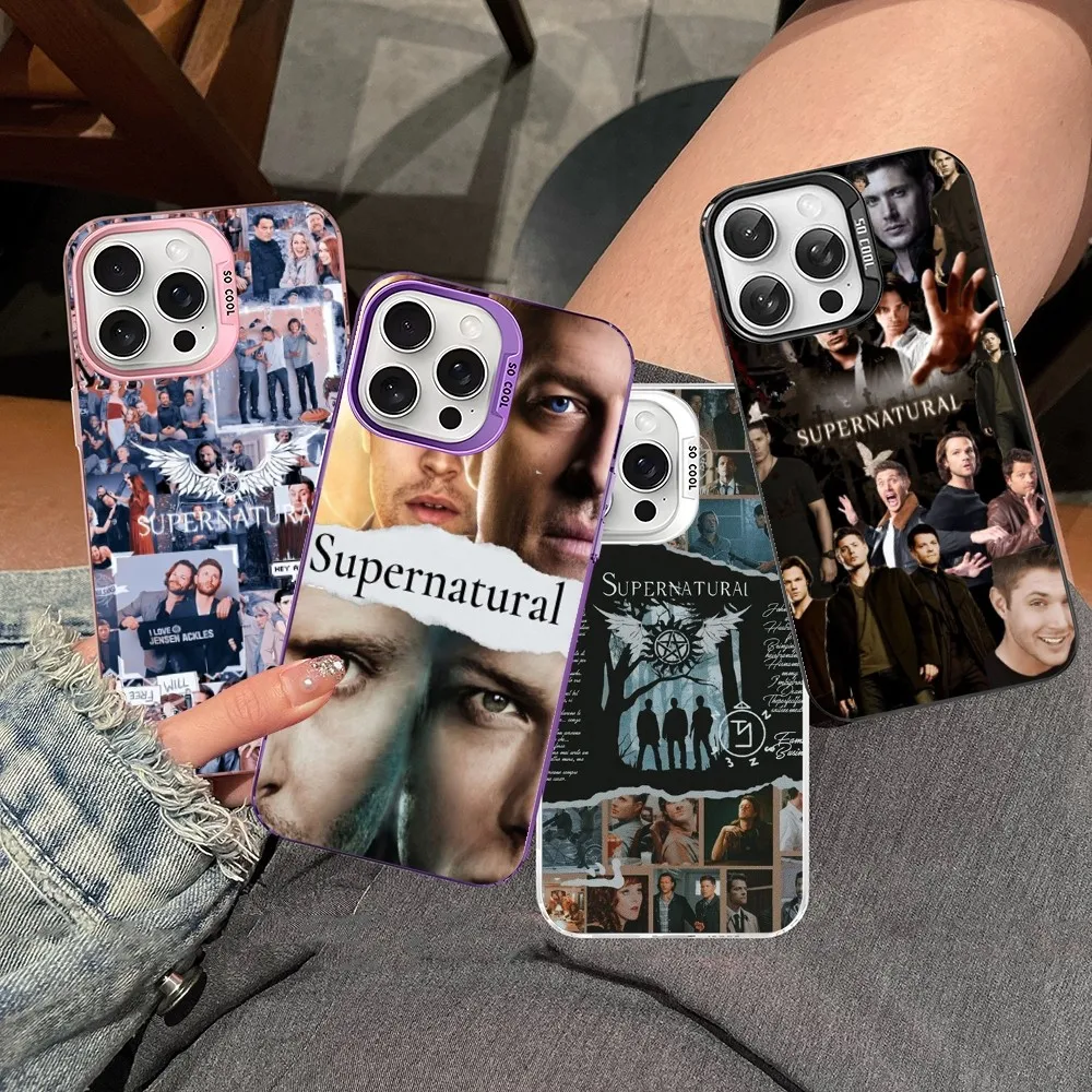 

Supernatural Tv Show Phone Case For IPhone 16 15 14 13 12 11 Pro Max X XR XSMAX 8 7 Plus Matte Shockproof Back Cover