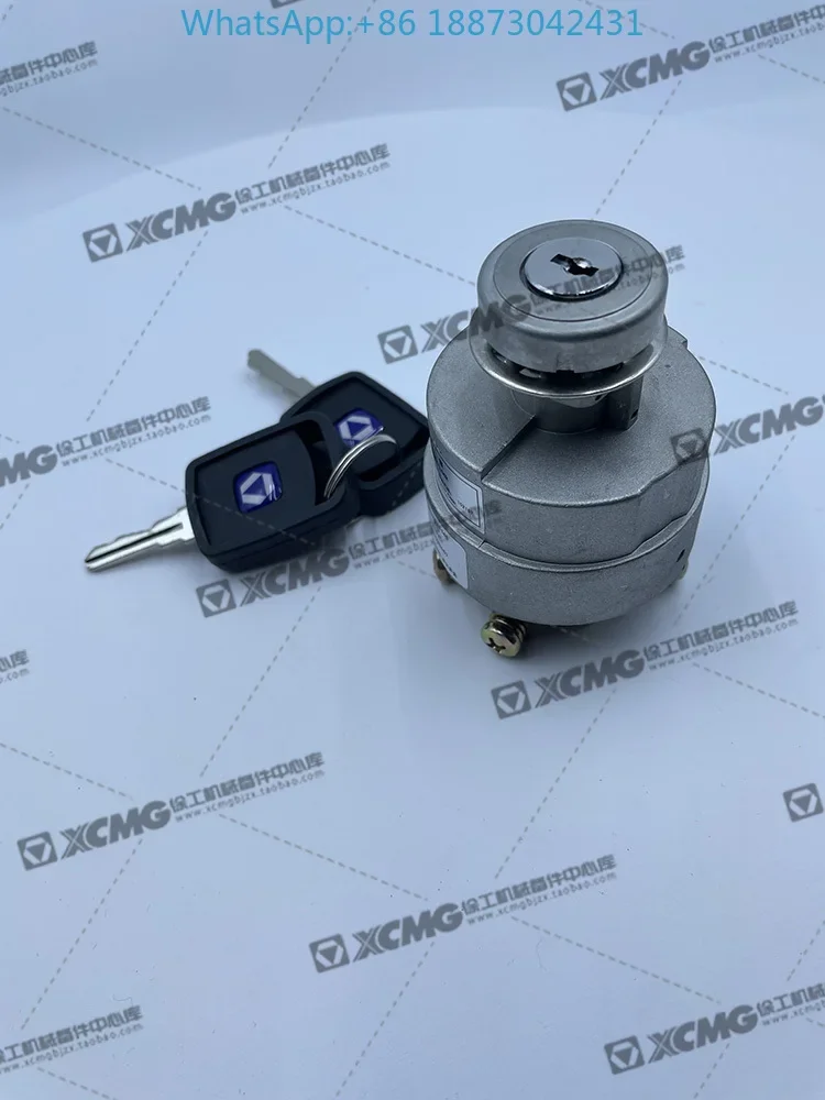 Original parts of Xugong road roller JK428XG ignition lock start-up power switch electric lock 803608667