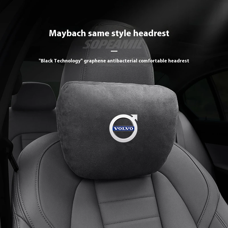 

For Volvo XC40 XC60 XC70 XC90 C70 V40 V60 V70 V90 S40 S60 S80 S90 Car Headrest Neck Support Seat Lumbar Cushion Soft Neck Pillow