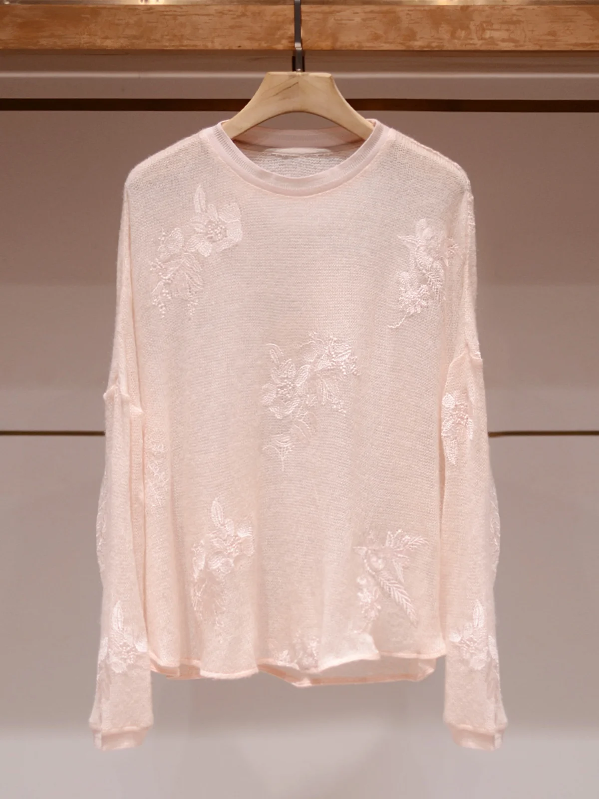 

Ele round Ne Long Sve Knitted T-irt Women's Slim Fit Faionable Autumn New Arrival JOOva Commute Sle Breathable