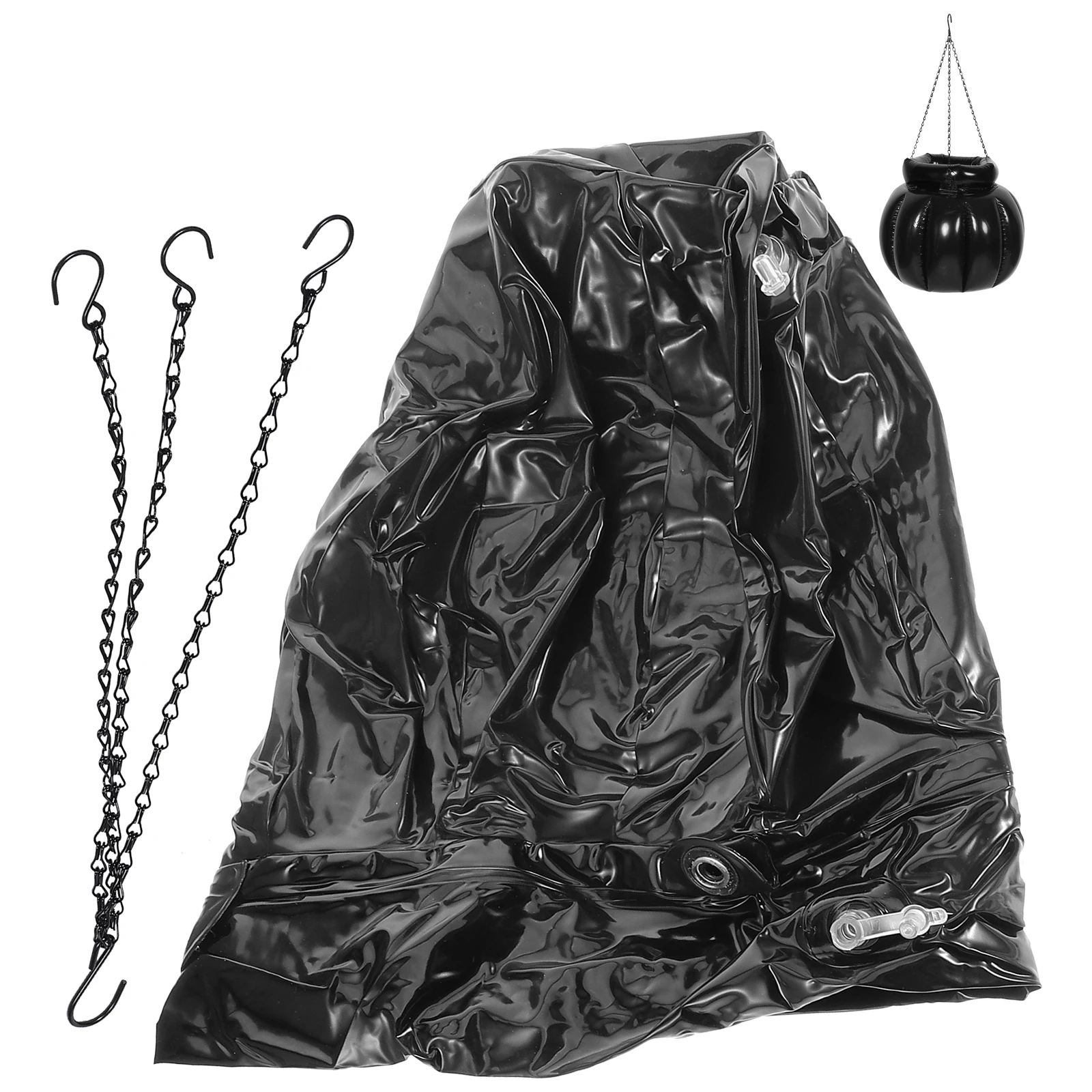 

Inflatable Cooler Halloween Cauldron Pot Durable Plastic Ice Holder Party Drinks Bucket Beer Beverage Container Portable Outdoor