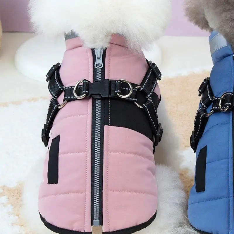 Winter Dog Jacket Dog Coat Winter Warm Dog Jacket Pet Supplies Polar Fleece Cozy Cold Weather Dog Clothes For Dogs