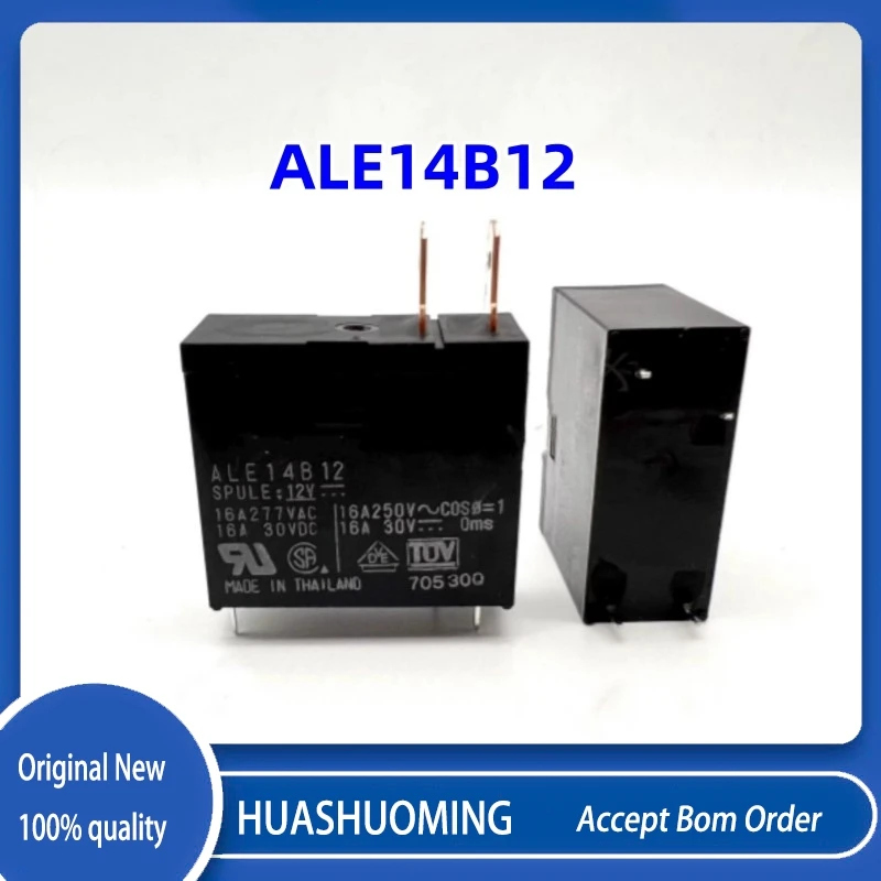 NEW 2Pcs/LOT   ALE14B12 12VDC ALE14B24 24VDC 16A 4PINS 12V 24V DC12V DC24V