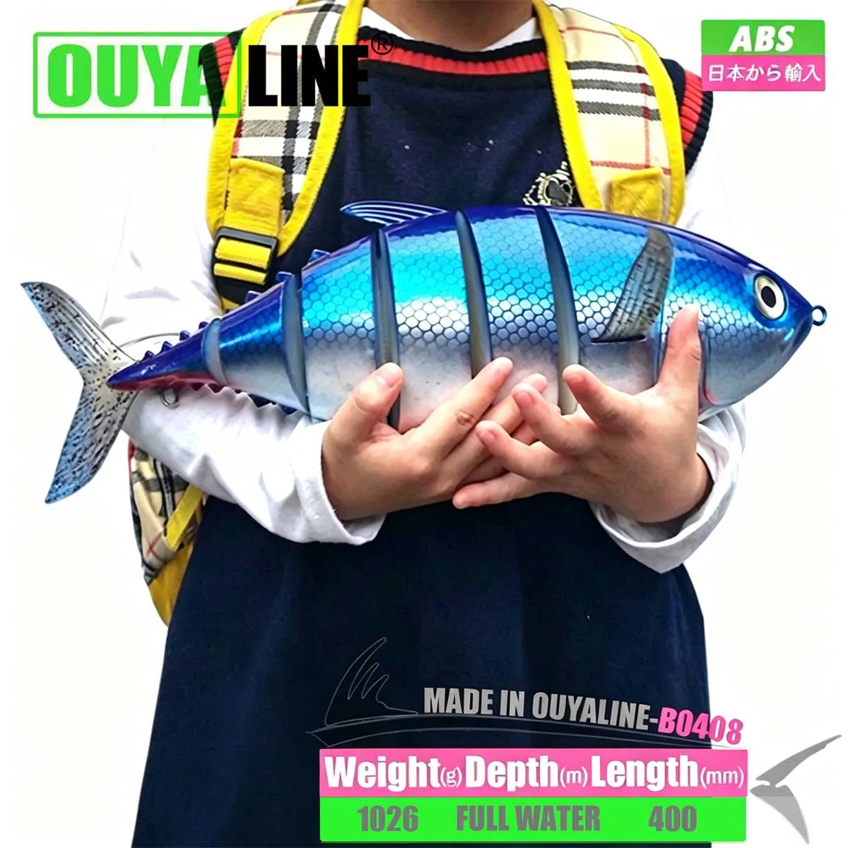 Swimbait Große Thunfisch-Angelködergewichte 1050 g 40 cm Harte Köder Salzwasserköder Hochwertige Isca Künstlicher Peche En Mer Seebarsch