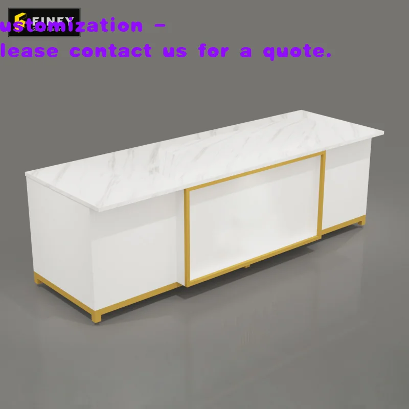 custom.Modern Clothes Shop Interior Decoration Retail Garmant Shop Fitting Customized Cash Counter Design Clothing Store