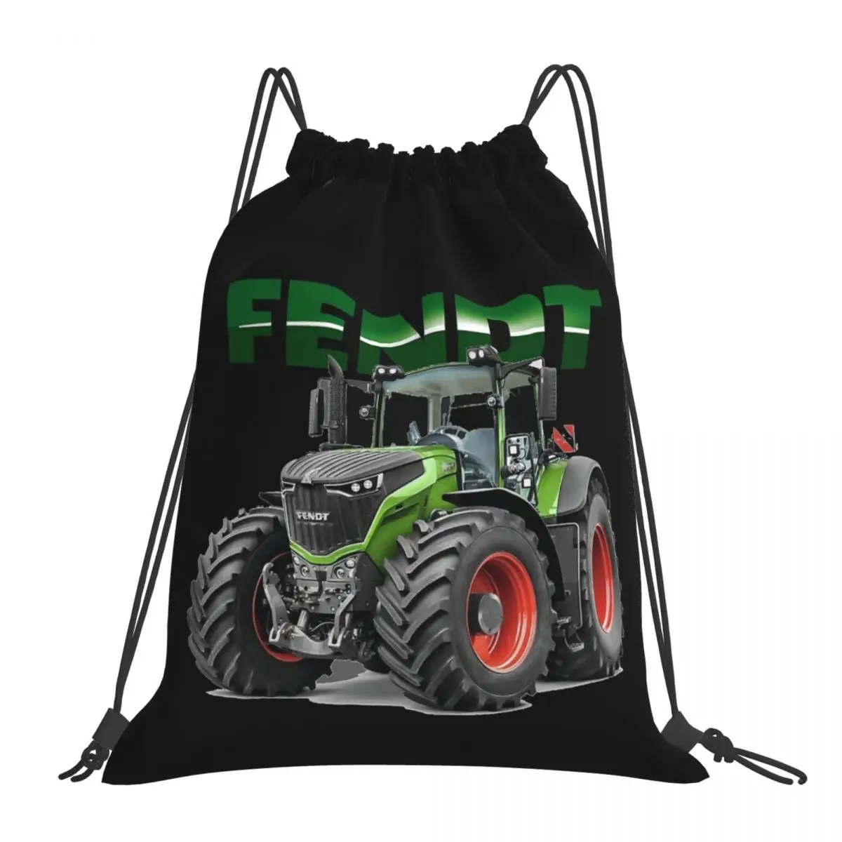 Fendt German Tractors Backpacks Multi-function Portable Drawstring Bags Sports Bag Book Bags For Travel Students