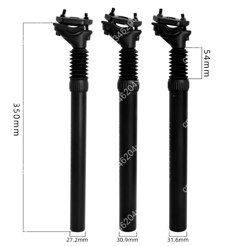 Aluminum Alloy Suspension Seatpost 27.2 30.9 31.6mm Adjustable Spring Shock Absorber For MTB Mountain Bike