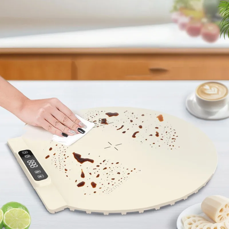 Electric Warming Tray,Household Flexible Silicone Heating Plate,Silicone Warm Vegetable Mat,Warming Board,5-Speed Temperature