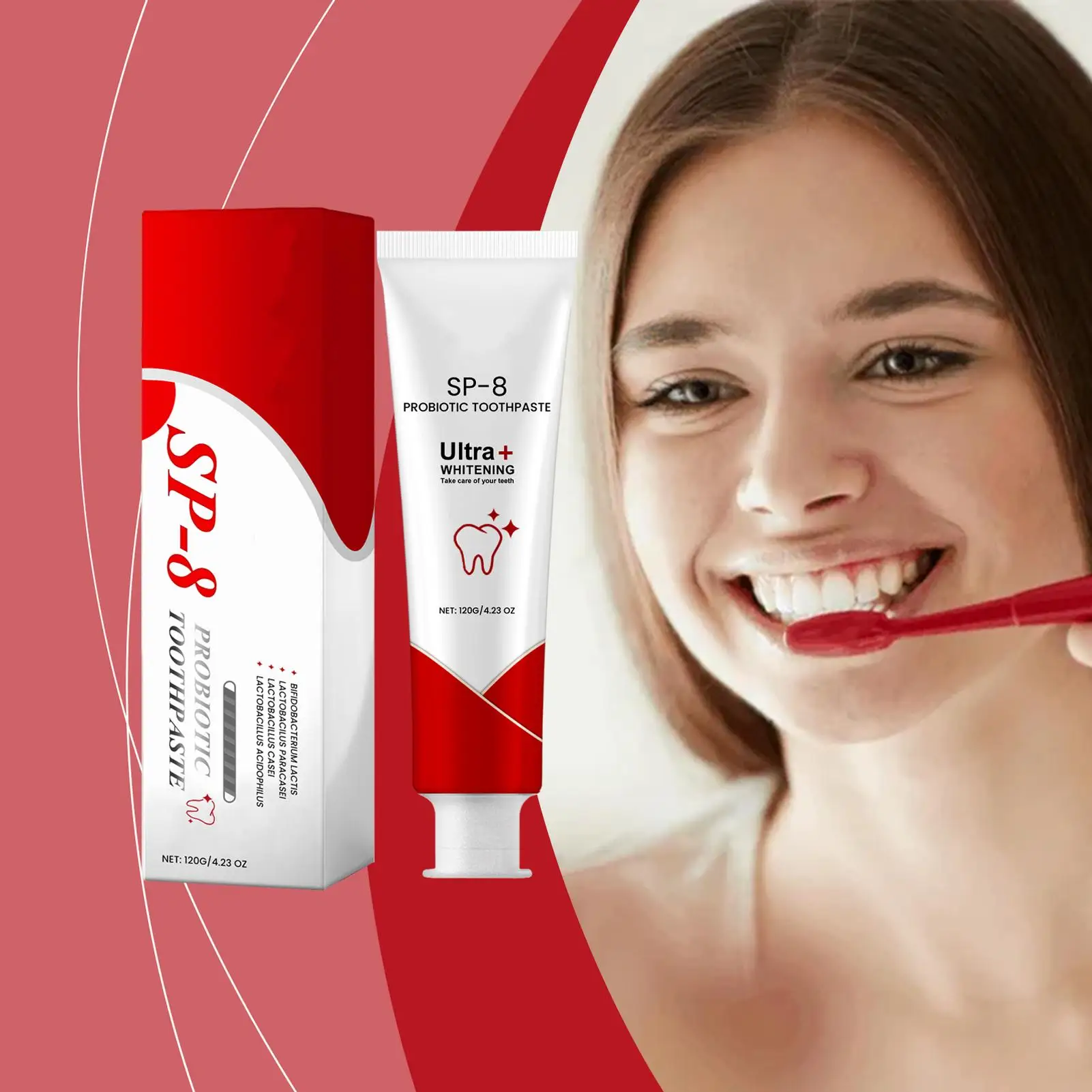 Sp-8 Probiotic Toothpaste Deep Cleaning Remove Plaque Stains O ral Hygiene Teeth Whiten Toothpaste Tooth Care For Women And Men
