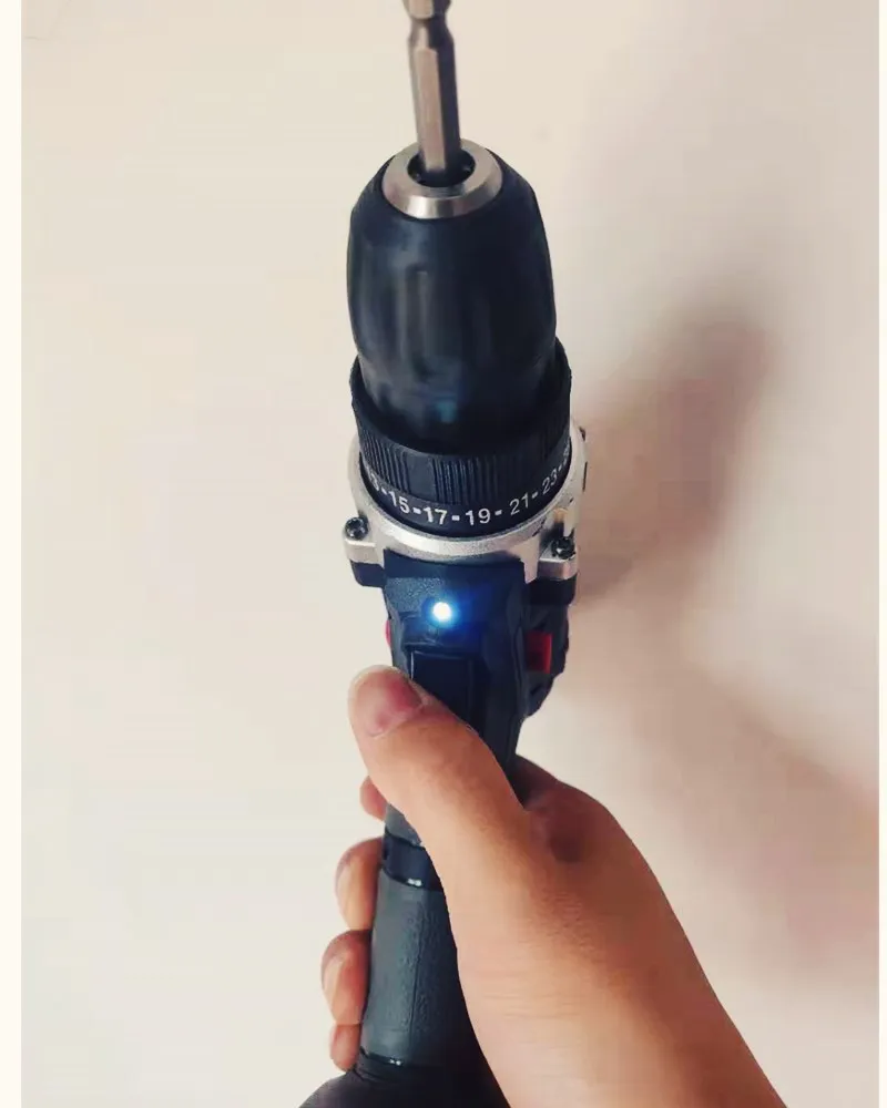 Multifunctional charging impact drill lithium battery charging hand drill electric screwdriver household tools