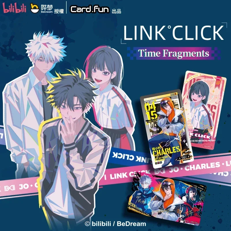 20 Packs CARDFUN Link Click Cards Official Anime TCG CCG Collectible Card Game Trading Cards Hobby Gifts Toys(Shards of Time )