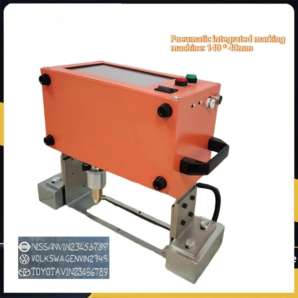 140*40MM For Automotive Frame Engine VIN No. Dot Peen Engraving Machinery Portable Pneumatic Marking Machine