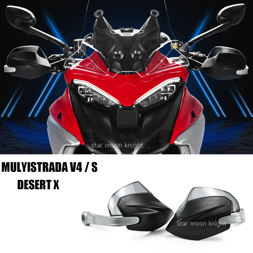 for DUCATI Multistrada V4 S Motorcycle Handguard Hand Guard For Ducati Desert X DesertX Rally Multistrada V4S