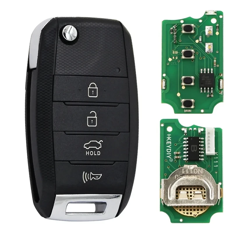 Car Remote Key KEYDIY KD B Series Control B19-4 For KD-MAX KD900 KD-X2 KD AMX Programmer For Hyundai KIA Durable Easy Install