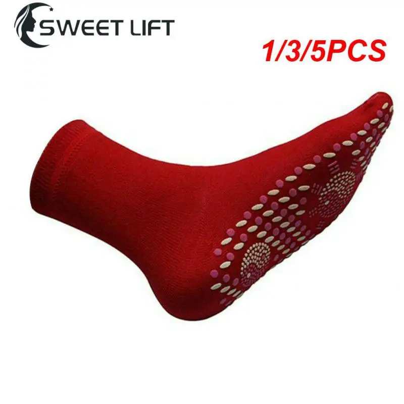 1/3/5PCS Self Heating Relieve Pain 3 Colors Pain Relief Socks Magnetic Therapy Magnetic Top-selling Winter Warm Comfortable