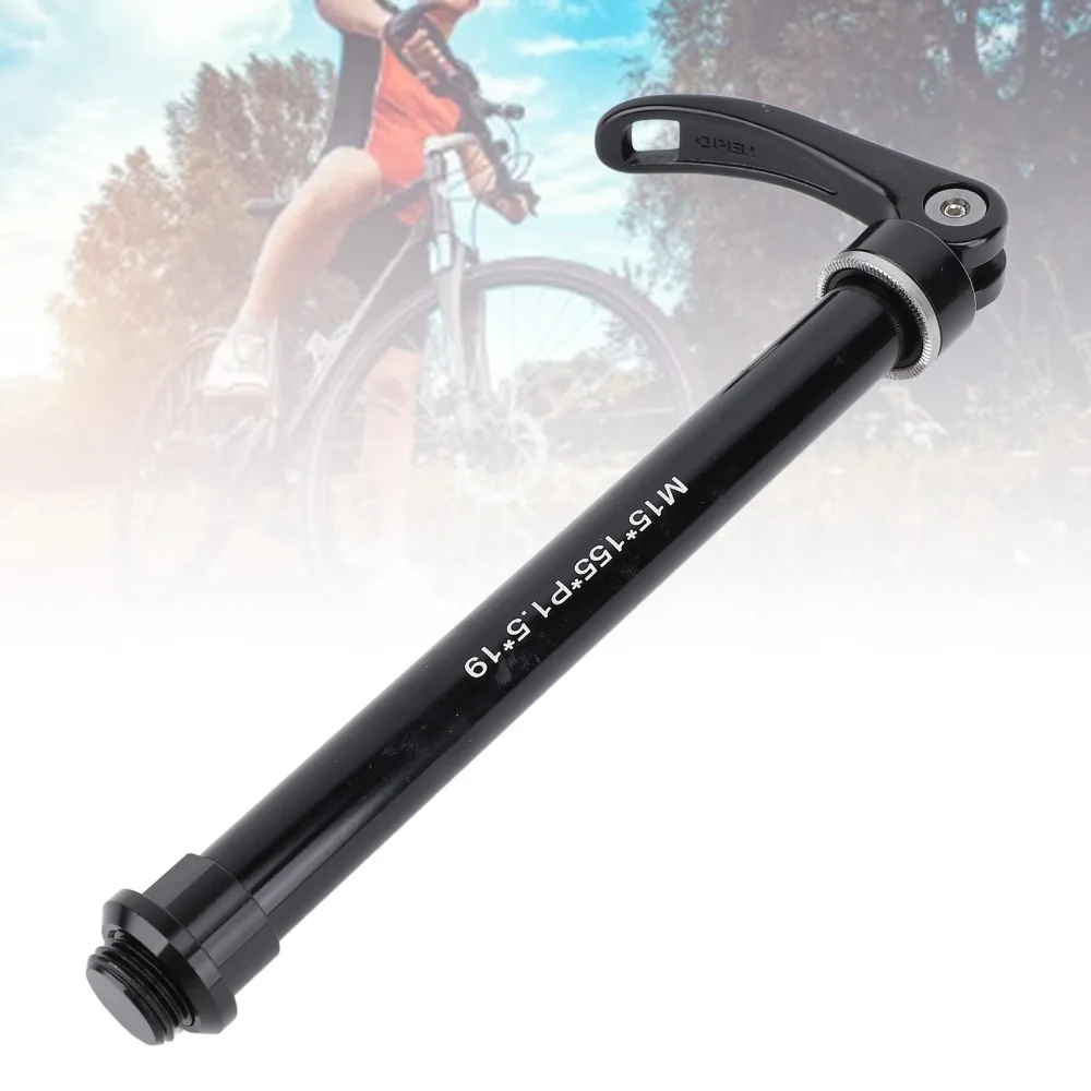 Aluminum Alloy Thru Axle 145mm Length Lightweight Design Cycle Axle Vibration Reduction 5.71in Length Aluminum Axle
