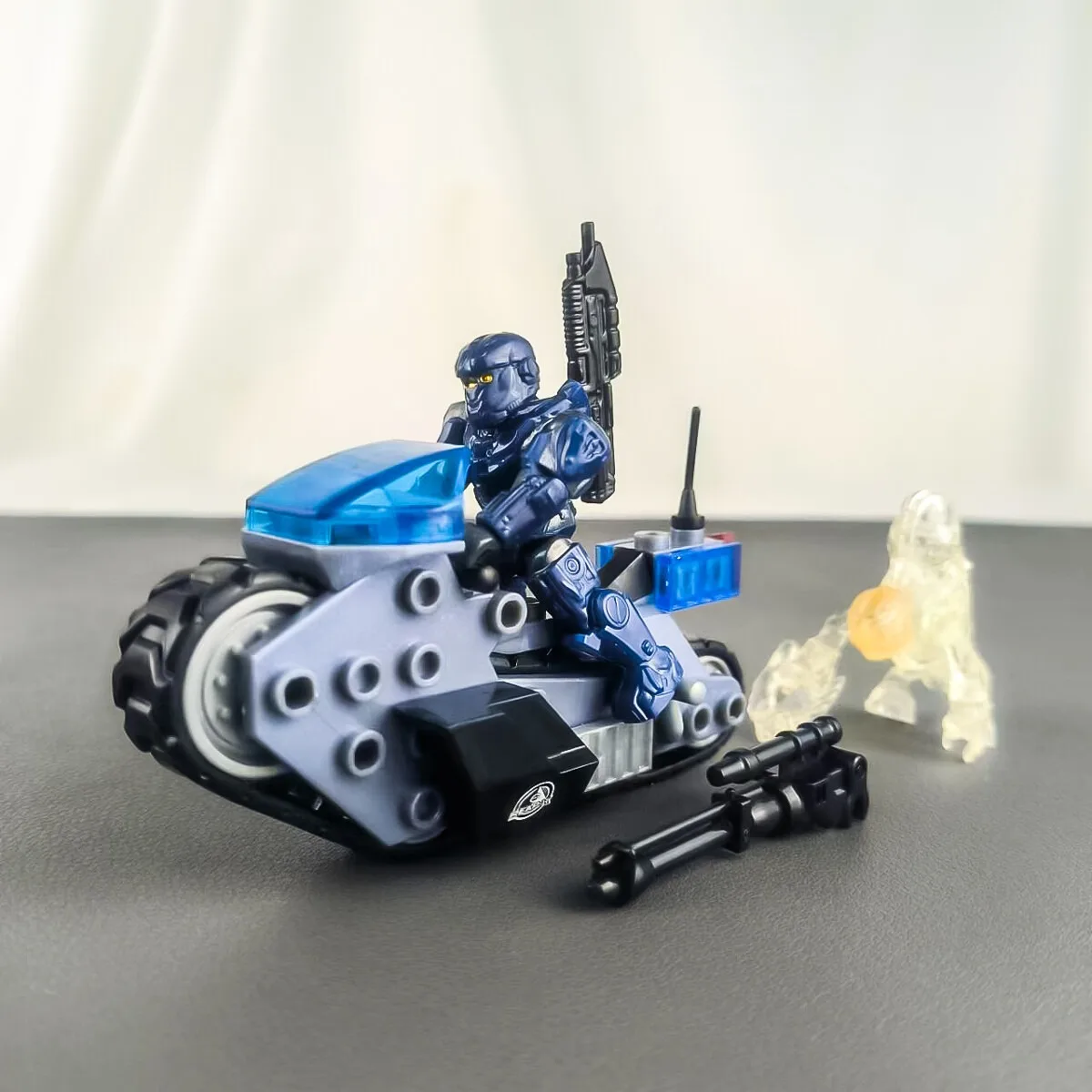 (Missing Part) Mega Construx Bloks UNSC Siege Bike Mini Figure Set