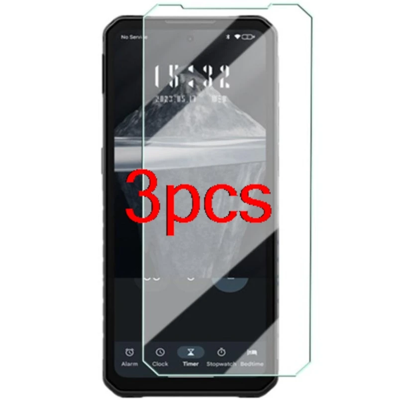 3PCS Clear HD Safety Tempered Glass Guard On For Ulefone Armor 34 Pro Protective Flim Screen Protectors Glass Cover