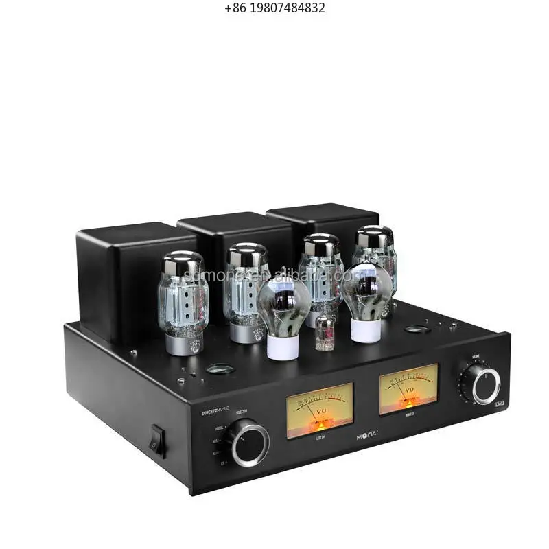 

Aliexpress 2.0 Channel USB Flash Drive Lossless KT88 Audiophile HiFi Pure Vacuum Tube Power Amplifier with Noble Sound