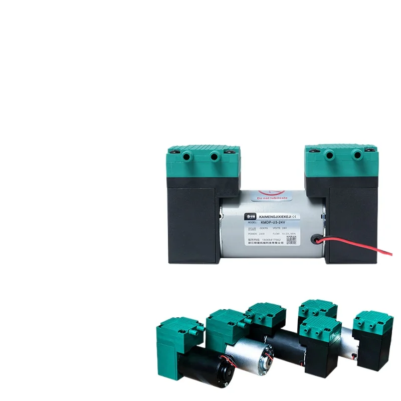 CX Dual-purpose Double Head Small 24V DC Vacuum Pump Miniature Diaphragm Pump