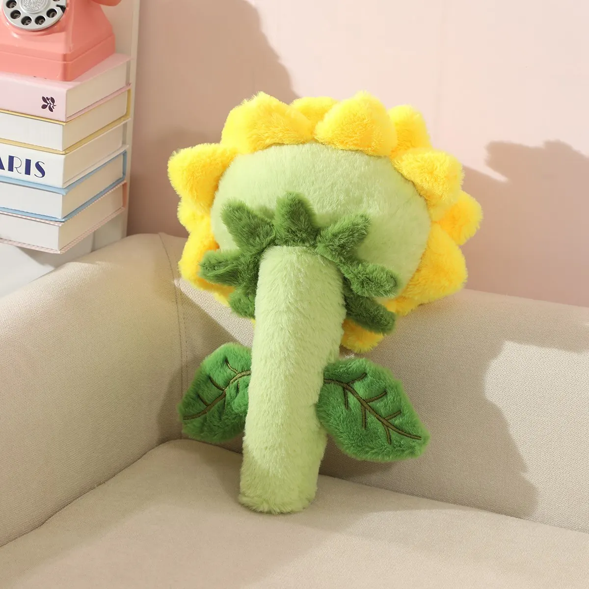 Plantas de pelúcia brinquedos de pelúcia flor figura boneca girassol pelúcia novo para crianças grandes presentes para meninas e fãs