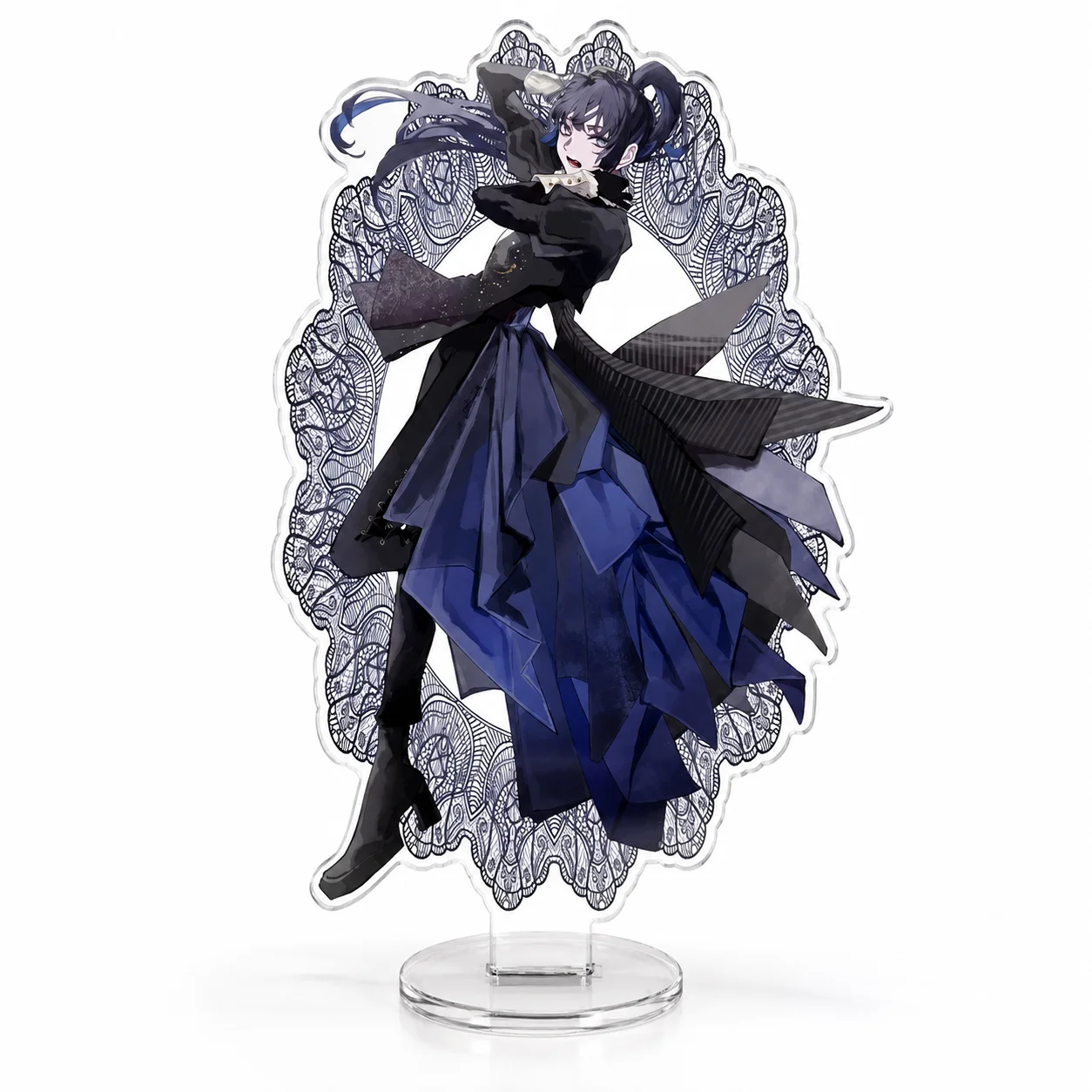 Ado Hibana 투어 캐릭터 아크릴 스탠드 모델 플레이트 가수 일러스트레이션 데스크탑 디스플레이 수집품 팬 선물 키체인 만화