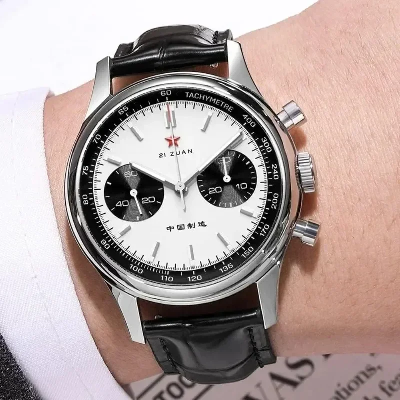 Sssss Seagull 1963 Watch Mechanical Watch  New ST1901 Sapphire 38mm Watches China Airlines Chronograph Waterproof Luminous Watch