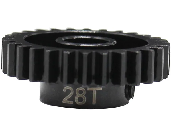 Hot Racing AOR28M1 #45 Steel 28T/29T/34T Mod1 Light Spool Gear 8mm Bore 1/7 Arrma Limitless, 6mm Face 11mm Widt