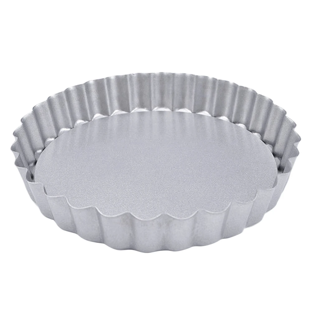 Non Stick Tart Tin Quiche Tartlet Tart Pastries Custard Pans Round Tart Pan