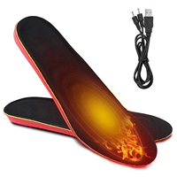 Wireless Electric Heated Insole Foot Warmers Battery Powered Heated Insoles Winter Warm Shoe Insoles For Working Skiing Hiking