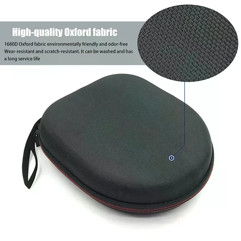 For SoundPEATS Space//Edifier/ Wireless Bluetooth Noise Cancelling Headphones EVA Carrying Storage Case Cover 1 Piece