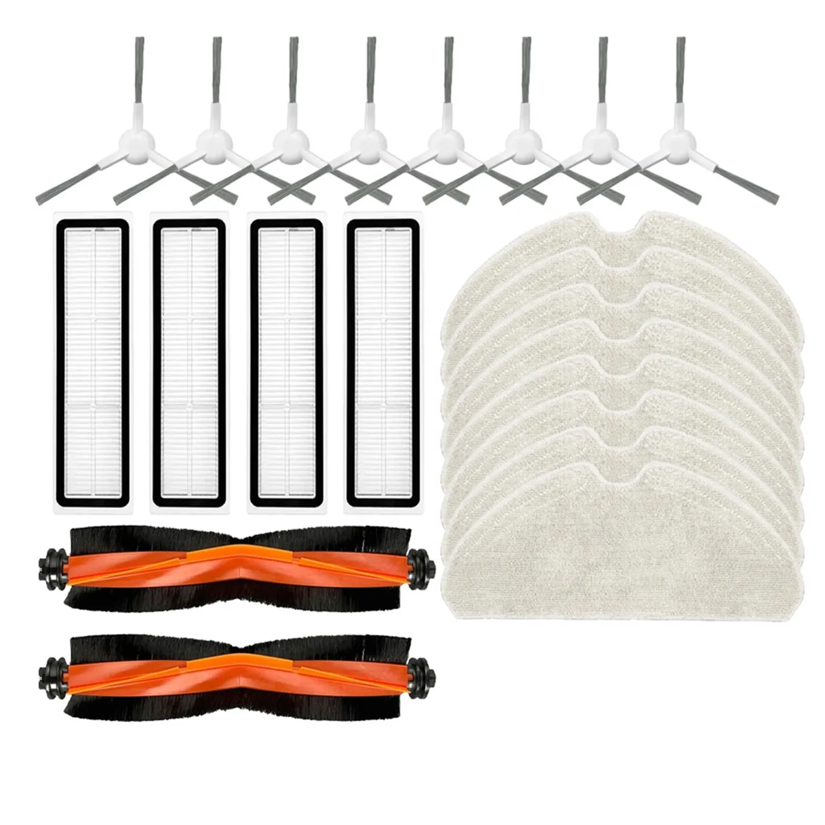 

A47T For Dreame F9 Pro Replacement Spare Parts Accessories Main Side Brush Hepa Filter Mop Cloth