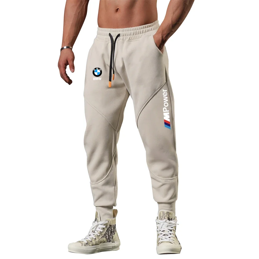 2024BMW autunno e inverno uomo e donna moda di strada sport pantaloni comodi bicicletta skateboard elettrico bici da equitazione