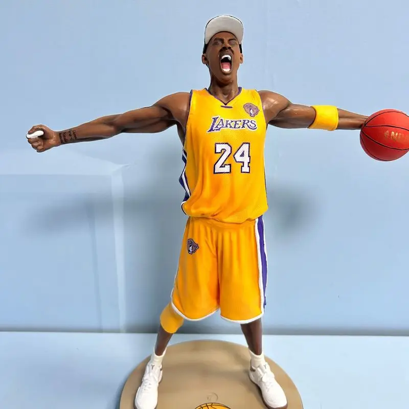 Figura de Kobe de la NBA de Bandai, modelo Black Mamba Roars, muñeco de Kobe, muñeco articulado, decoración para sorpresa infantil