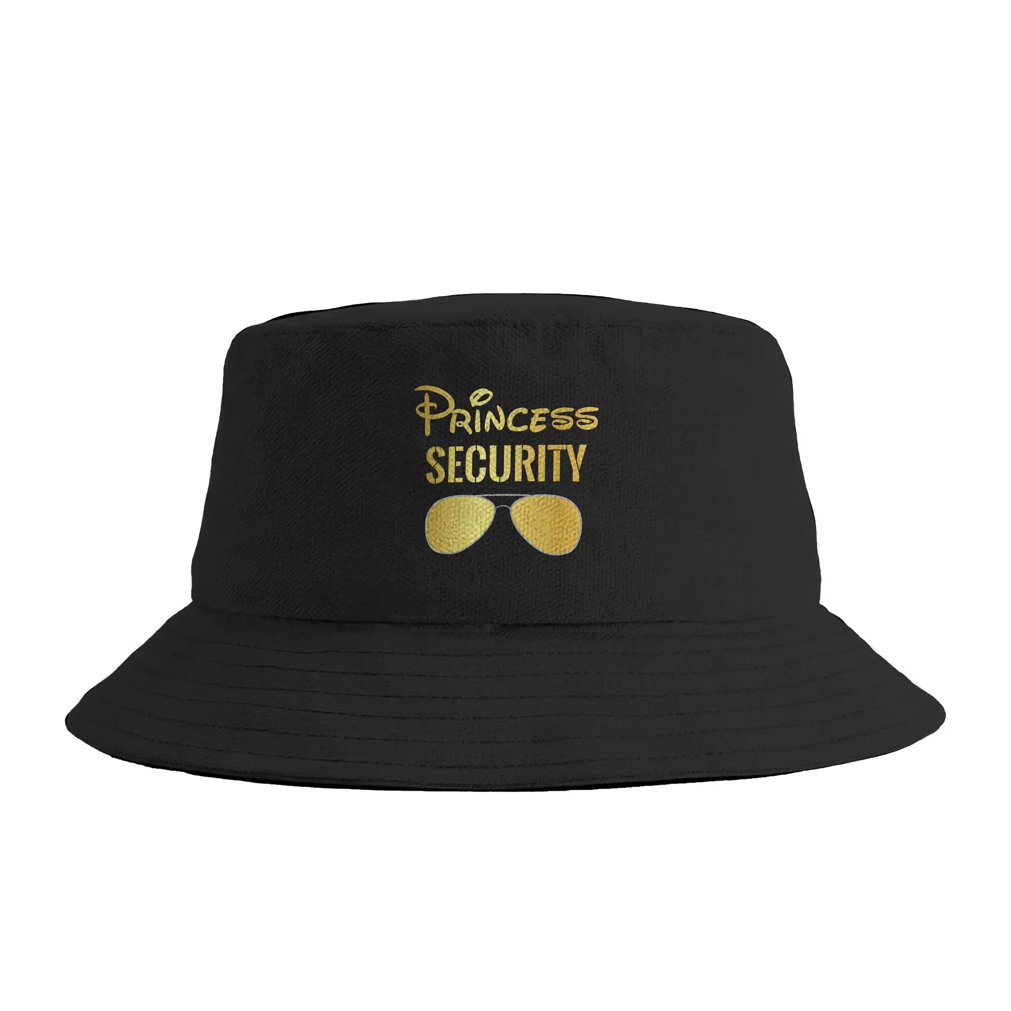 Princess Security Bucket Hat Spring  Trendy Fisherman Hats For Women Portable Beach Travel Caps Hawaii Graphic Sun Hats