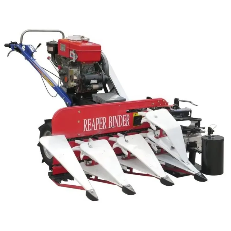 Rice Harvesting Baler Inner Mongolia Millet Harvesting Baler All in One Machine Self Propelled Wheat Harvester Baler Attachment