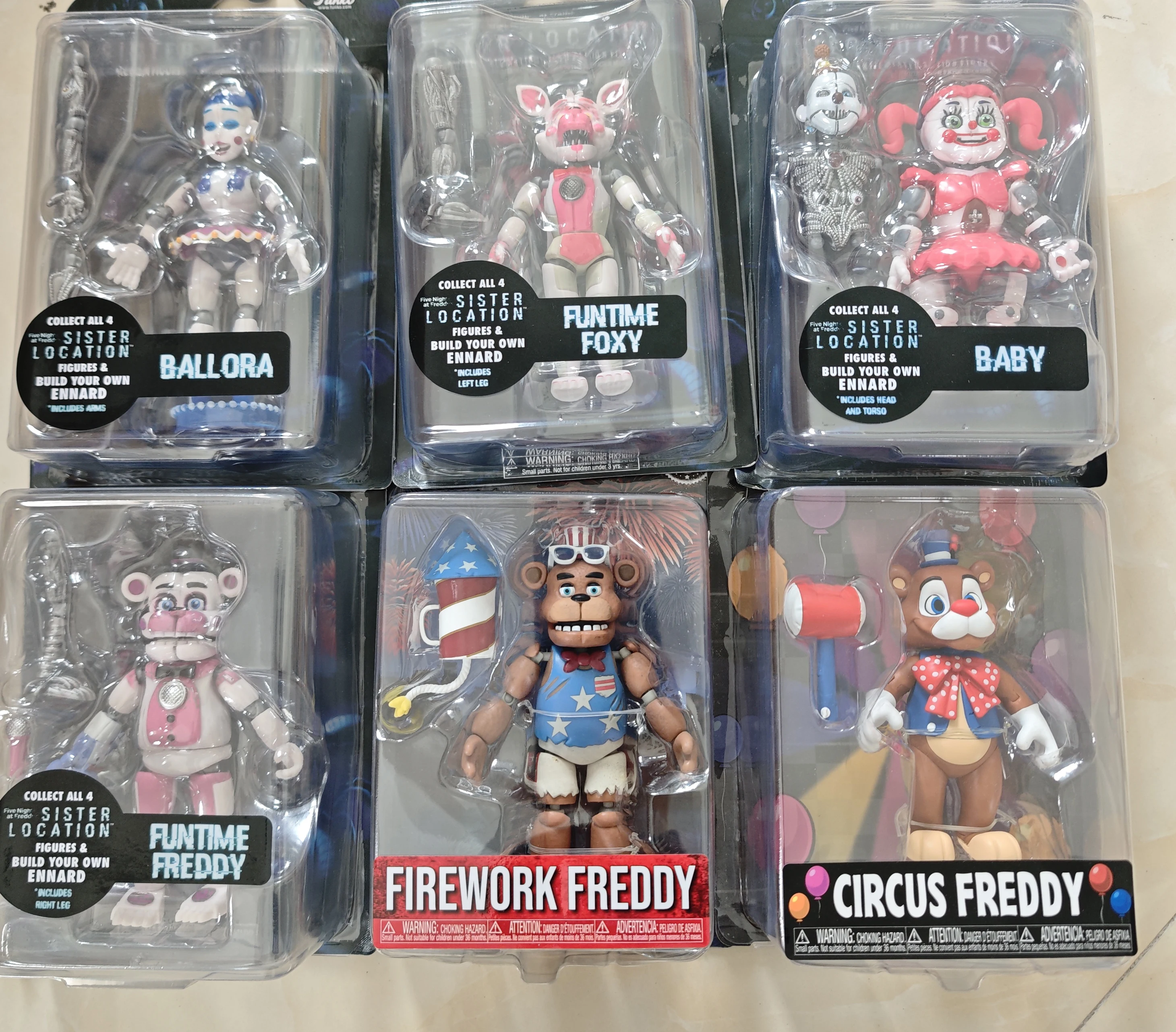 Figura de juguete de Anime BALLORA Foxy Firework, modelo de juguete para bebé, regalo de Navidad