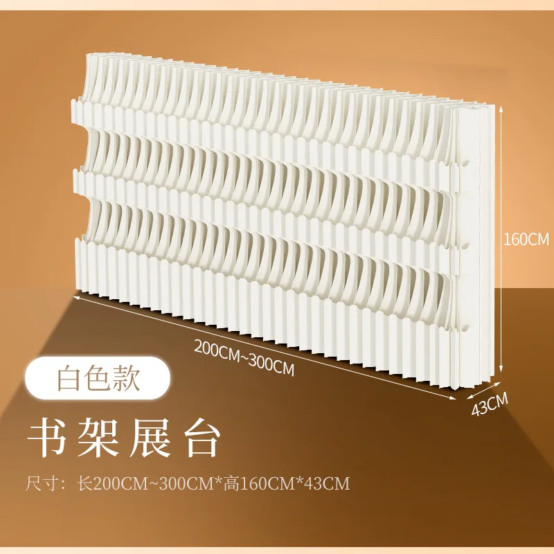 Shopping mall boutique display cabinet partition screen false wall