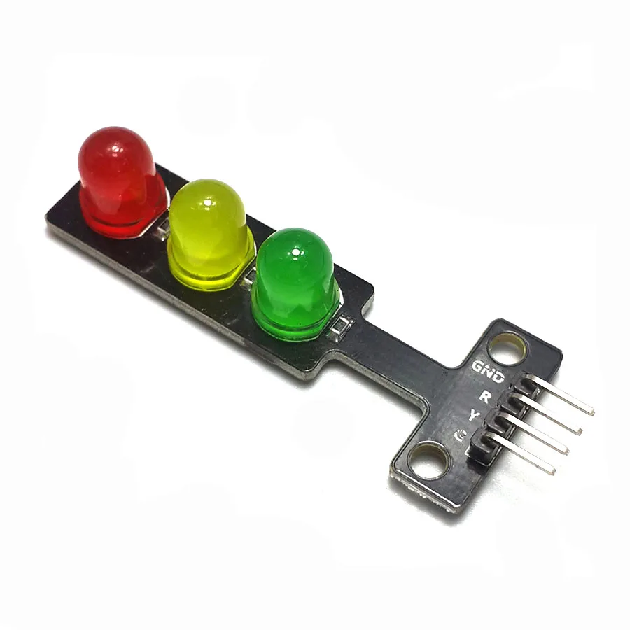 LED Traffic Light Module DIY 5V Powered Experiment Module for PLC Single Chip