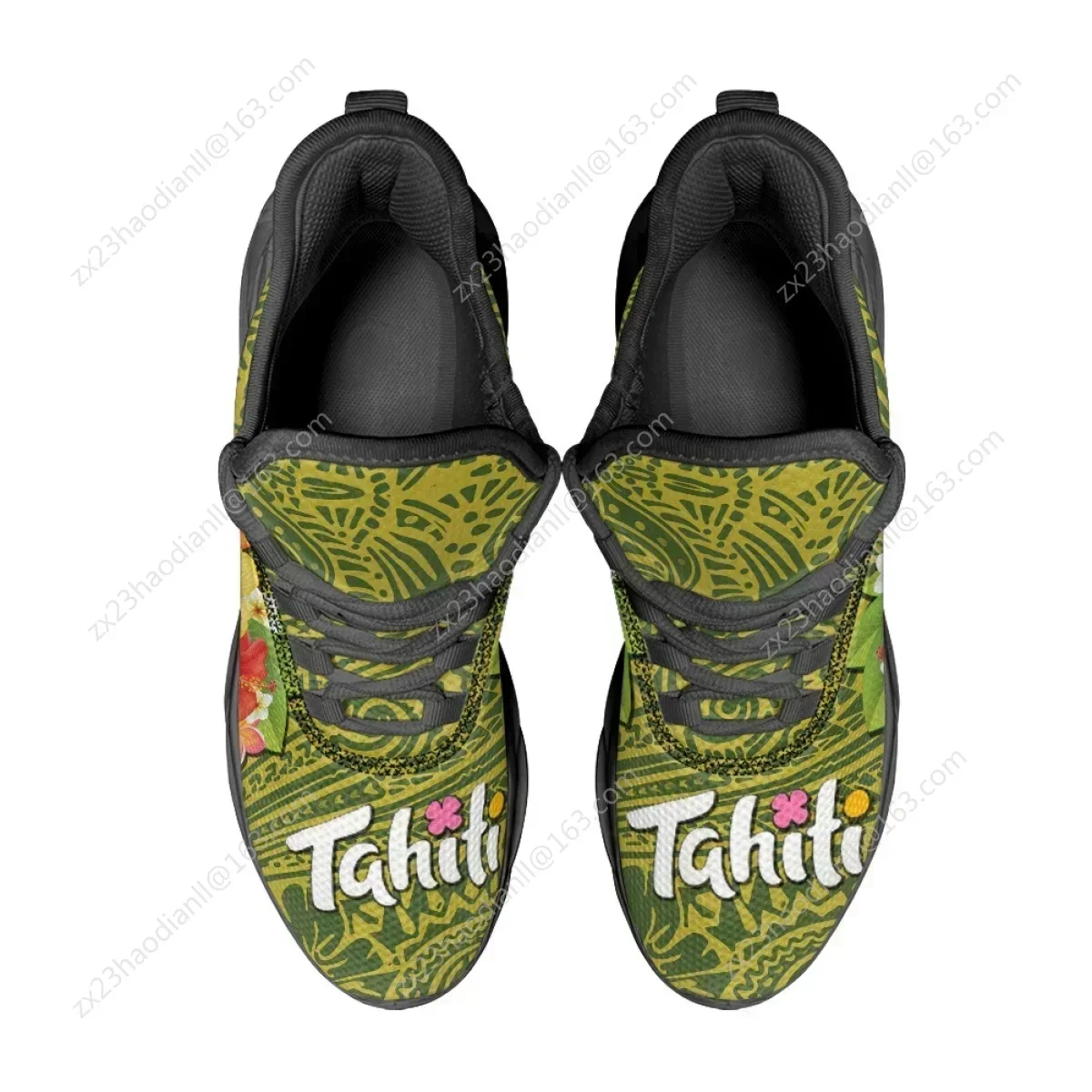 Haitian Polynesian Designer Women Platform Shoes Casual Fashion Anti-Slip Outdoor Sneakers Teens Students Flat Shoes Footwear