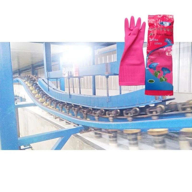 Latex Glove Production Line Household Latex Gloves Making Machine Household glove make line latex household glove machinery