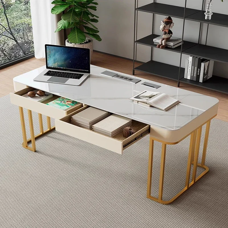 Desktop Desk Office Furniture Study Table Conference Tables Auxiliary Multifunction Home Student Work Corner Ufficio Room Simple